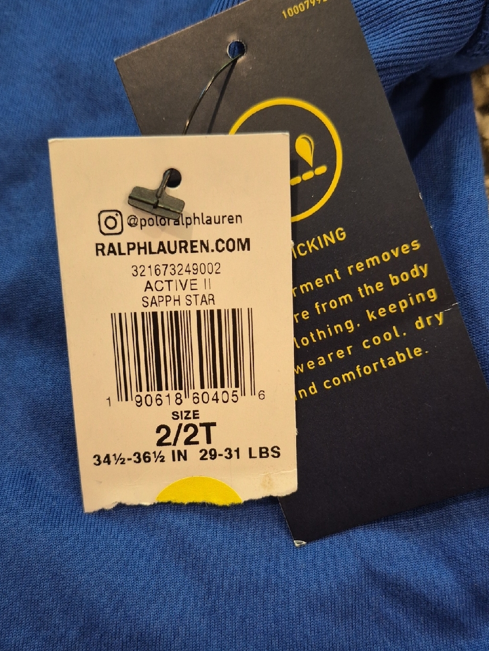 Polo Ralph Lauren Performance Tee - Picture 5 of 6